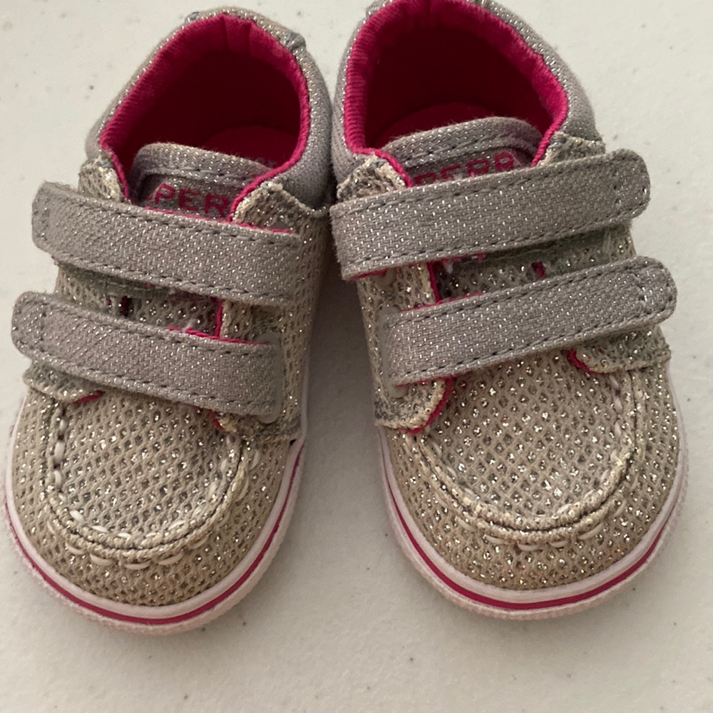 SPERRY baby girl shoes size 1 💖